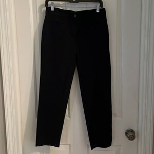 Ann Taylor cotton pant in size 4, black color